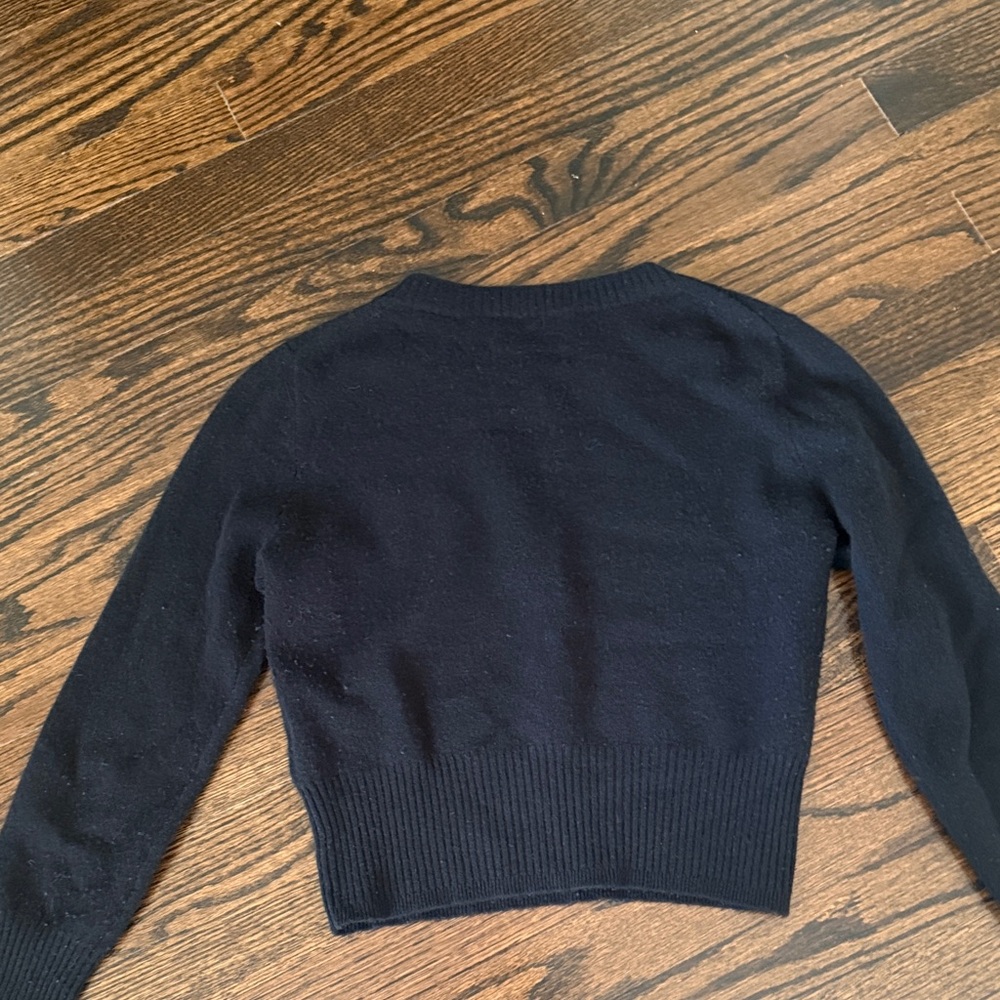 J. Crew cropped cashmere Women's Black Sweater - Picture 6 of 6